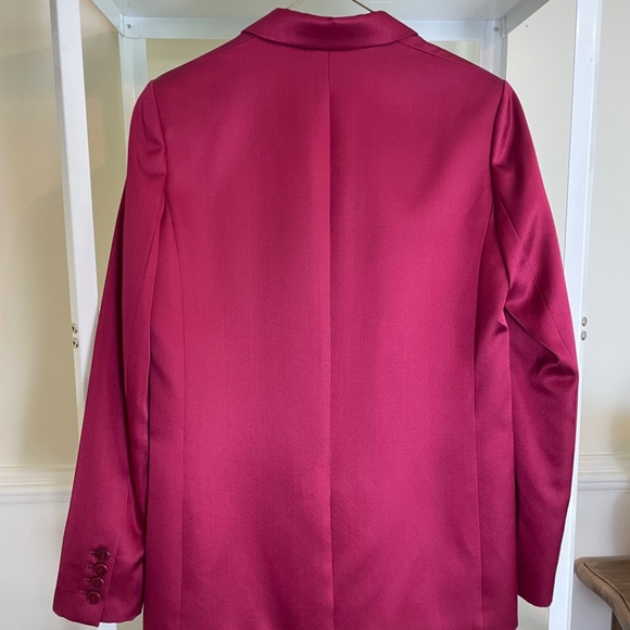 NWOT Theory Silk Blazer - Picture 4 of 4
